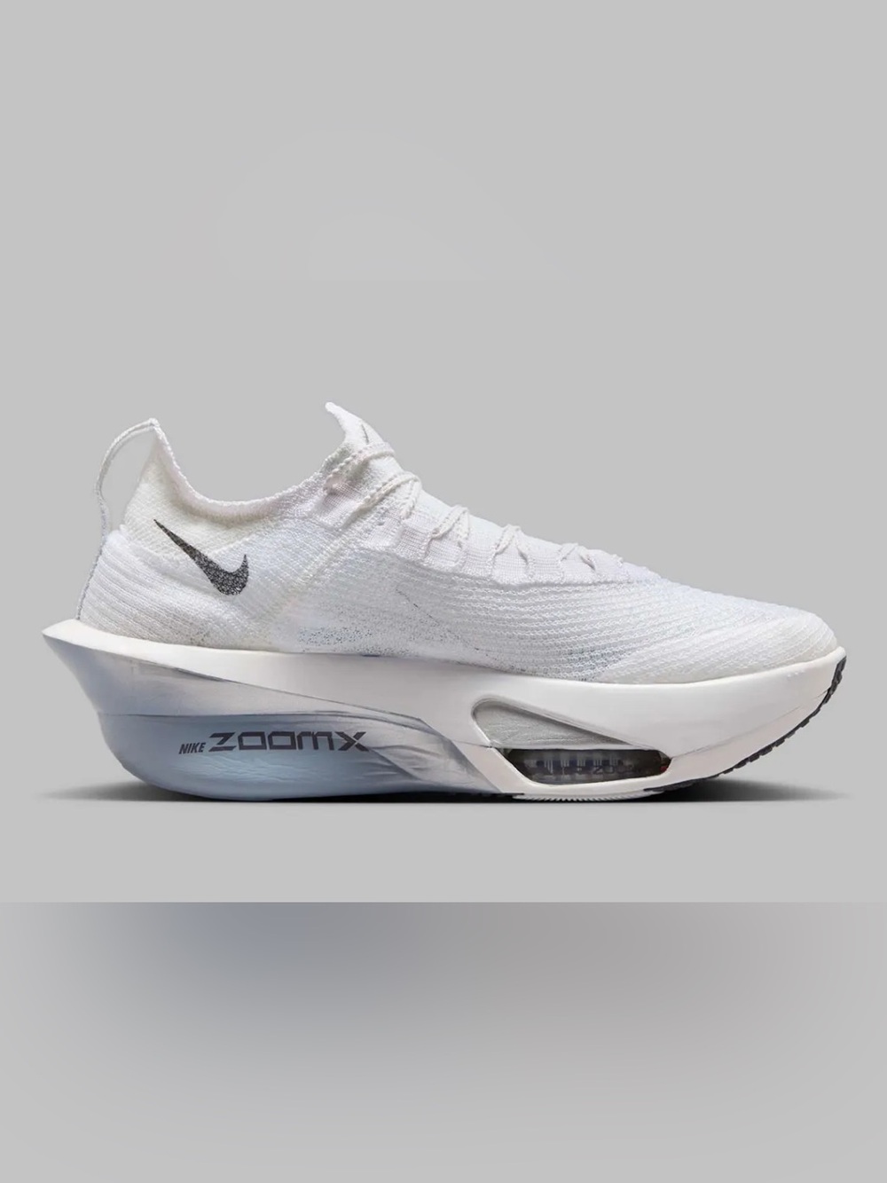 Nike Air Zoom Alphafly Next% 3 White Pure Platinum FD8315-102 Size 10 NEW - Picture 8 of 14
